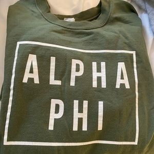Alpha Phi Crewneck Sweatshirt